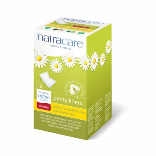 Natracare Panty Liner - Normal Wrapped - 18 Ct Perspective: front