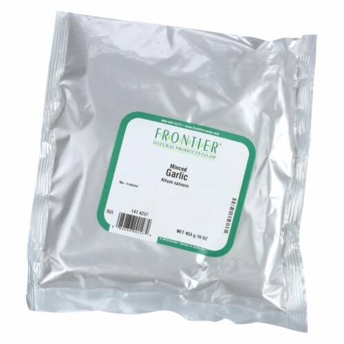 Frontier Herb Garlic Minced - Single Bulk Item - 1LB Perspective: front