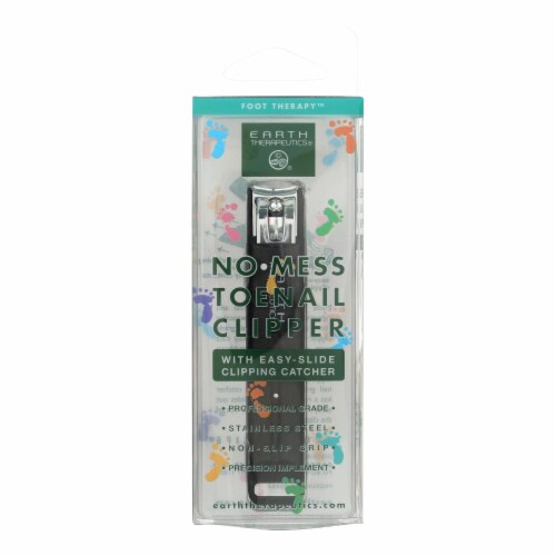 Earth Therapeutics Toenail Clipper with Catcher - 1 Unit Perspective: front