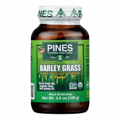 Pines International Organic Barley Grass Powder 3.5 Oz 1 Pack 3.5 Ounce Harris Teeter