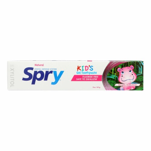 Spry - Tpaste Kids Bblgm Flrd Fr - 1 Each - 5 OZ Perspective: front