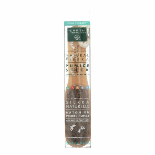 Earth Therapeutics Natural Sierra Pumice Stick - 1 Stick Perspective: front