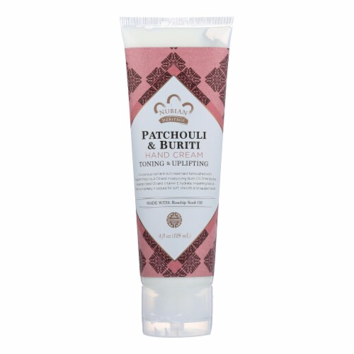 Nubian Heritage - Hand Cream Patchouli&buriti - 1 Each - 4 oz. Perspective: front