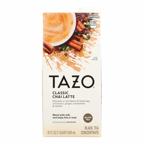Tazo Tea Chai Concentrate - Case of 6 - 32 fl oz. Perspective: front