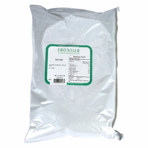 Frontier Herb Sea Salt Table Grind - Single Bulk Item - 5LB Perspective: front