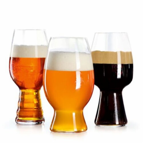 Spiegelau Craft Beer Tasting Kit (set of 3) Perspective: front