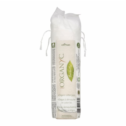 Organyc Beauty Cotton Pads - 70 Pack Perspective: front