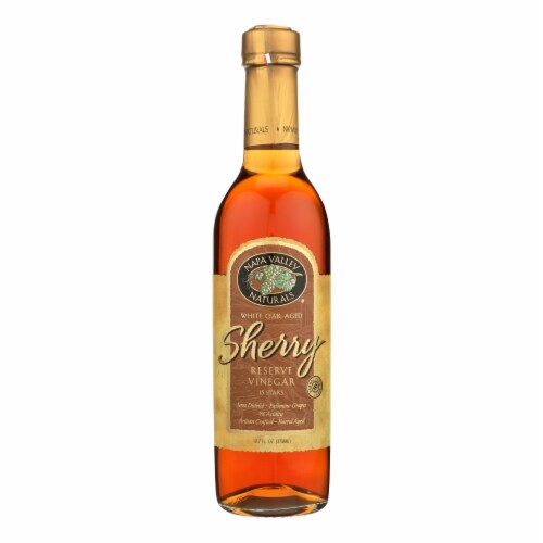 Napa Valley Naturals 15 Year Sherry - Vinegar - Case of 12 - 12.7 Fl oz. Perspective: front