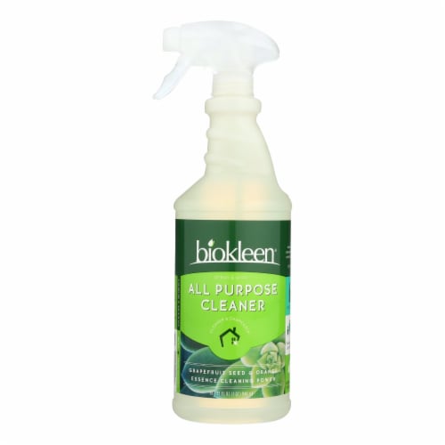 Biokleen - Cleaner Spray/wipe - Case of 6-32 oz. Perspective: front