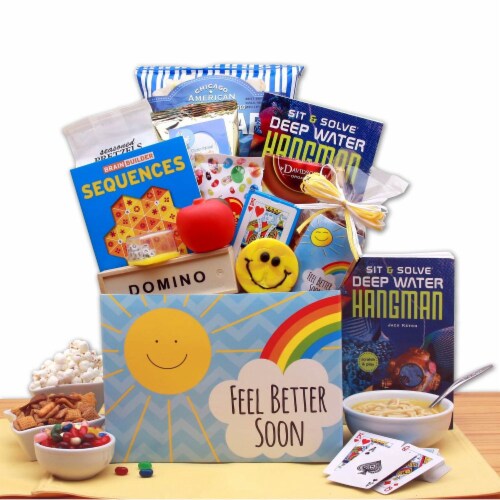 Feel Better Soon Gift Set- get well soon gifts for women - get well soon  gift basket, One Basket - Kroger