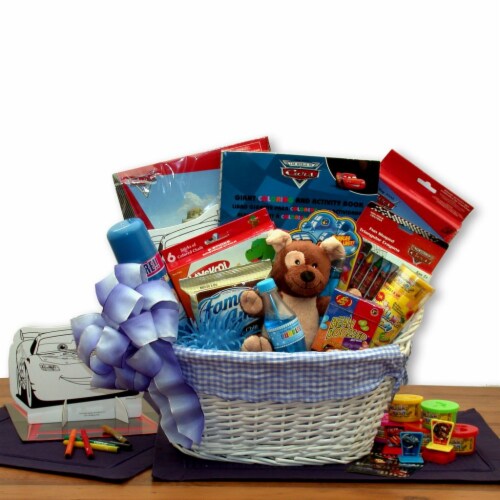 Disney Fun & Games Gift Basket - Children's Gift Basket Perspective: front