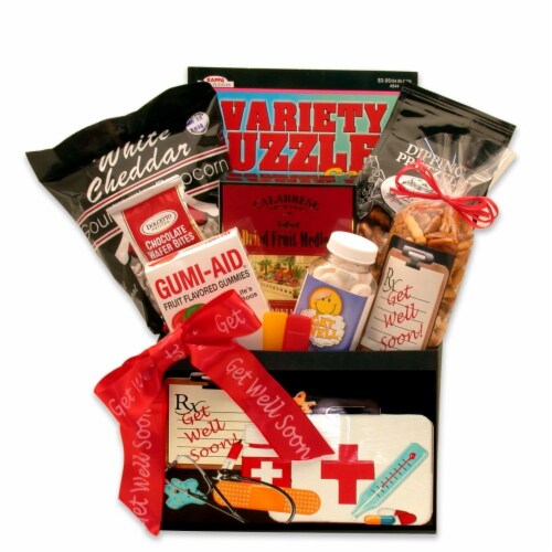  Get Well Soon Gift Basket for Women, Care Package for