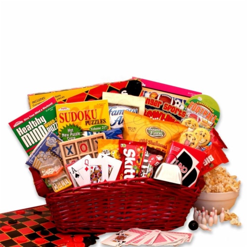 Get Well Gift Basket for Boys and Girls with Fun Things to Do for