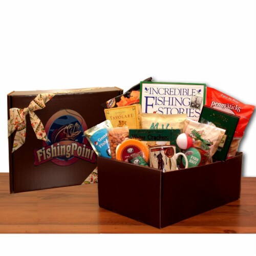 Fisherman's Point Gift Pack - Fishing gift set, One Basket - Jay C