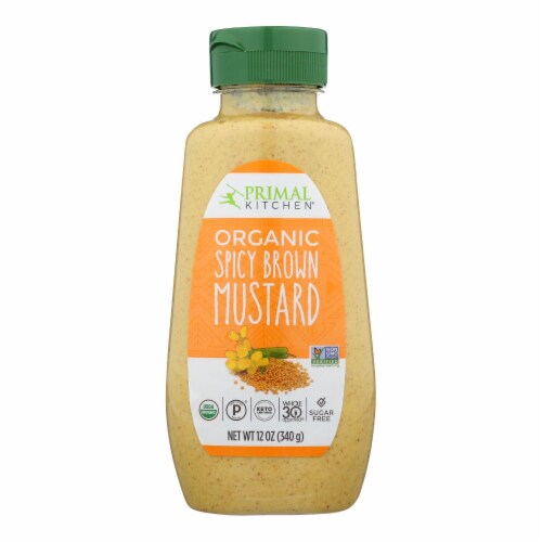 Primal Kitchen Spicy Brown Mustard Perspective: front