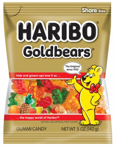 Haribo, Goldbears Gummy Candy, 5 oz Perspective: front