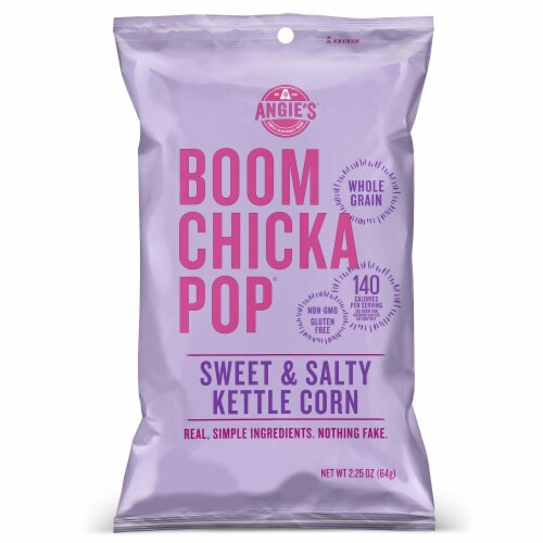 Angie's Sweet and Salty Kettle Corn Popcorn Perspective: front