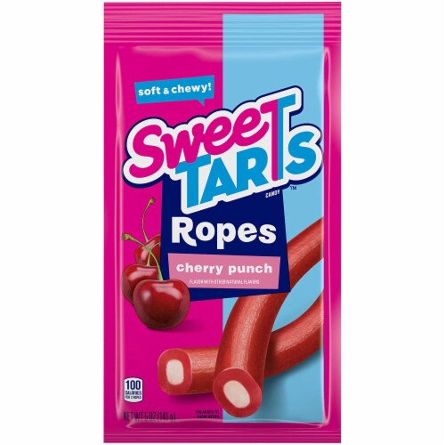 SweeTARTS Ropes, Cherry Punch Perspective: front