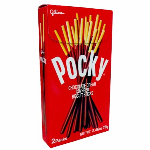 Gilco® Pocky® Cookies & Cream Covered Biscuit Sticks, 1 box / 2.47