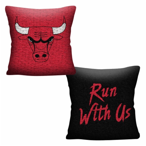 The Northwest Company Bulls Official Invert Woven Pillow 1 Pack Mariano s
