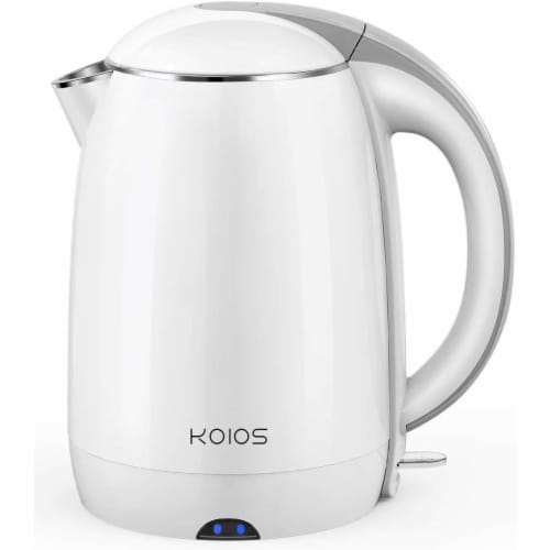 1.8L Electric Tea Kettle Blue LED Fast Boiling Hot Water Boiler Stainless  Steel