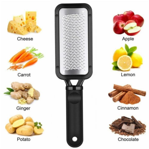 Handheld Cheese Grater Lemon Zester Ginger Fine Shredder Scraper