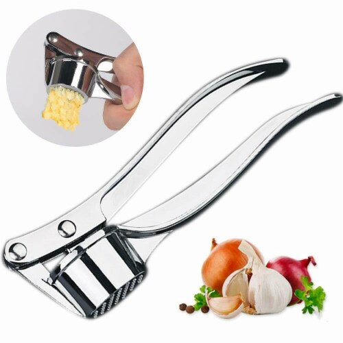 Kitcheniva Garlic Press Crusher Mincer Stainless Steel, 1 pc - Fry's Food  Stores