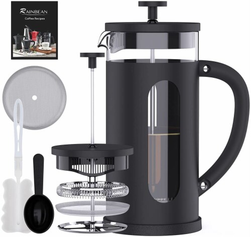 RAINBEAN Mini French Press Coffee Maker 1 Cups, 12oz Coffee Press, Perfect  for Coffee Lover Gifts Morning Coffee, Maximum Flavor Coffee Brewer with