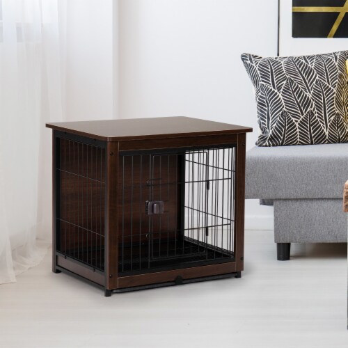 Dog crate sofa table hotsell