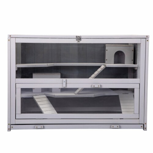 Grey hamster cage hotsell