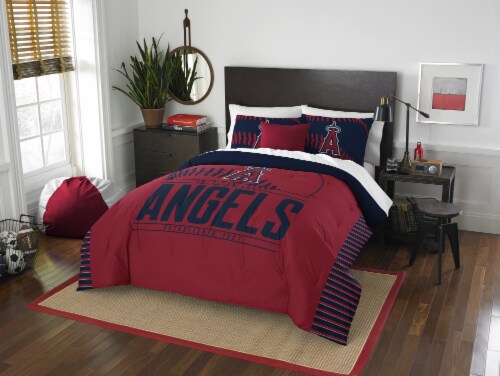 Baseball Bedding Grand Slam Full Queen Printed Comforter 86 x 86 24 x 30 Set 1 Pack Foods Co