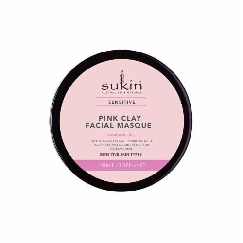 Sukin - Facial Masque Pink Clay Sensitive - 1 Each-3.38 FZ Perspective: front