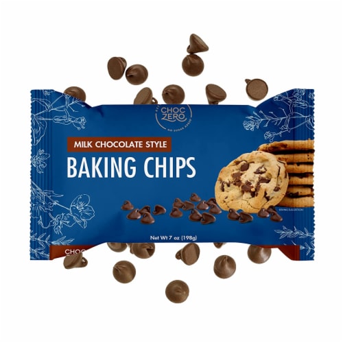 Choczero - Milk Chocolate Chip No Sugar - Case of 12-7 OZ Perspective: front