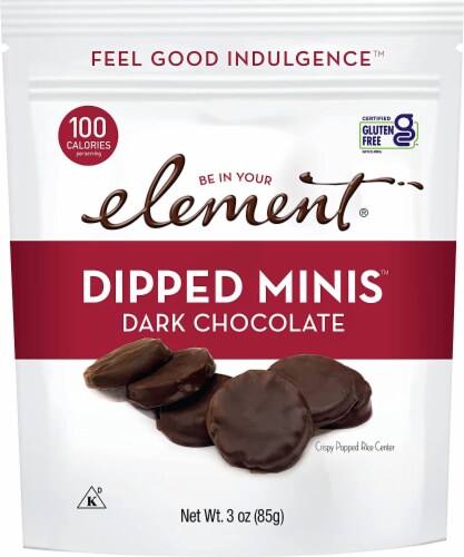 Element - Rice Cake Minis Dark Chocolate - Case of 8-3 OZ Perspective: front