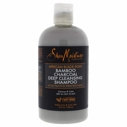 Shea Moisture - Soap Afrcn Black Deep Clnse - 1 Each-13 OZ Perspective: front