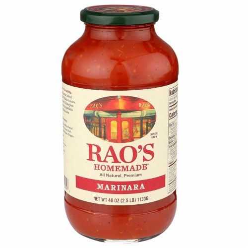 Rao's - Pasta Sauce Marinara - Case of 6-40 OZ Perspective: front