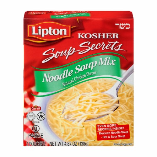 Lipton - Soup Packet Chickn Noodle - Case of 12 - 4.87 OZ Perspective: front