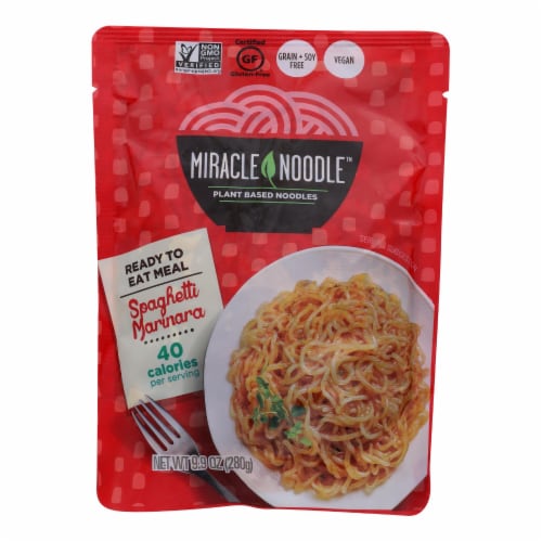 Miracle Noodle - Rte Meal Spag Marinara - Case of 6-9.9 OZ Perspective: front