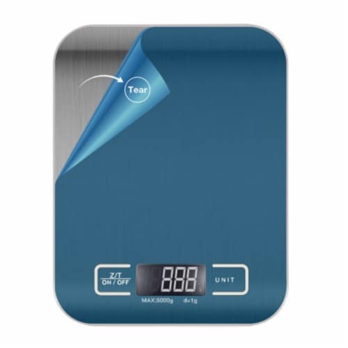 Digital food scale for diet, kitchen scale 5kg capacity stainless