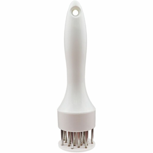 Department Store 1pc Stainless Steel Needles Loosen Meat Artifact; Tender Meat Break (White) Perspective: front