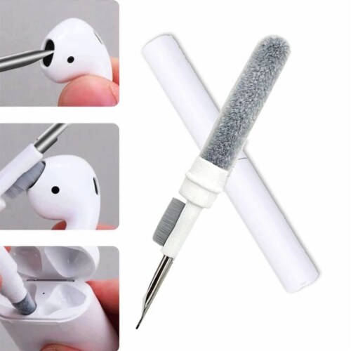 Department Store 1pc Headset Cleaning Pen Kit Headset Case Airpods Headset Cleaning Brush Perspective: front