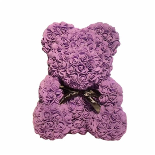Roses made into online a teddy bear