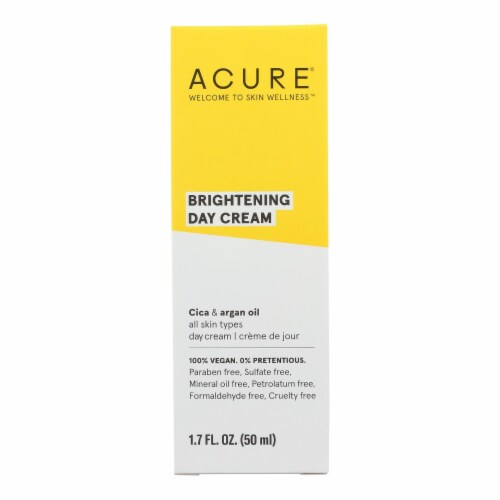 Acure - Day Cream - Gotu Kola Extract and Chlorella - 1.75 FL oz. Perspective: front