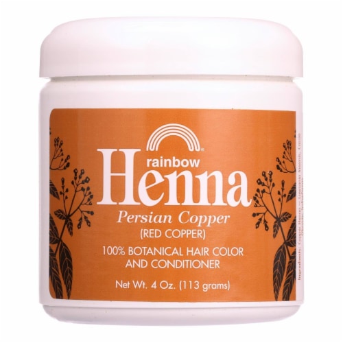 Rainbow Research Henna Hair Color and Conditioner Persian Copper Red Copper - 4 oz Perspective: front