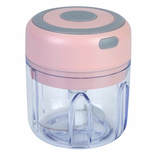 8.45Oz, Mini Electric Garlic Chopper Cordless Garlic Mincer Perspective: front