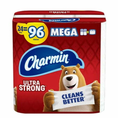 Ultra Strong Toilet Paper Perspective: front