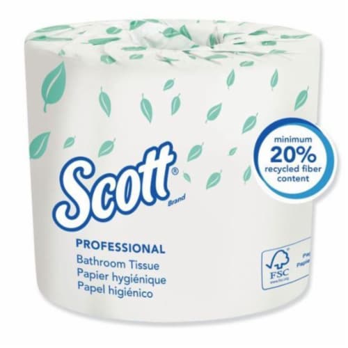 Essential Standard Roll Bathroom Tissue Perspective: front