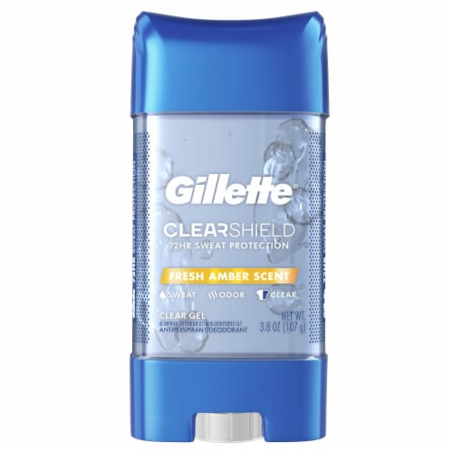 Gillette Men'S Clear Gel Antiperspirant Deodorant, 1 Count Kroger