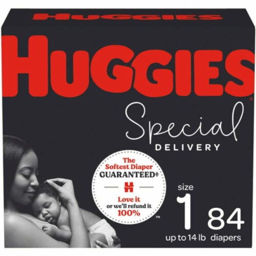 Huggies Special Delivery Hypoallergenic Baby Diapers, Size 1, 72