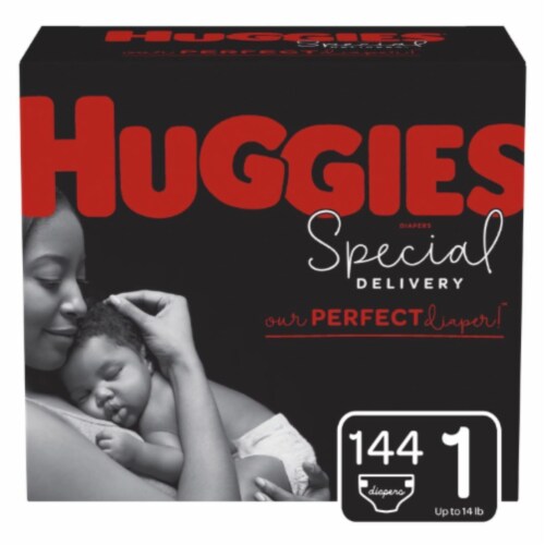 Huggies Little Snugglers Diapers Size 1 (8-14LB) Jumbo 32CT